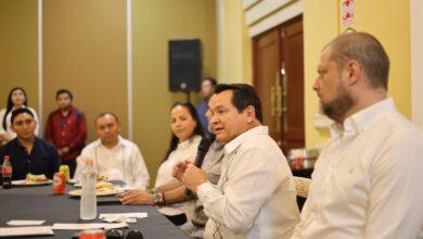 Photo of Huacho Díaz se reunió con candidatos del PVEM