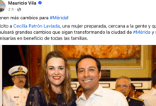 Photo of Mauricio Vila felicita a Ceci Patrón por su triunfo en Mérida 