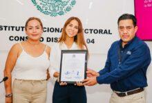 Photo of Isabel Rodríguez recibe constancia como diputada federal electa 
