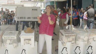 Photo of Xóchitl Gálvez emite su voto