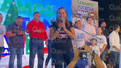 Photo of Cecilia Patrón celebra virtual triunfo en Mérida