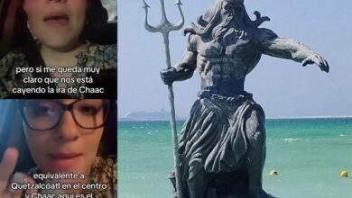 Photo of Lluvias en Yucatán, “culpa de estatua de Poseidón”