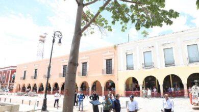 Photo of Avanza remodelación de la Plaza Grande de Mérida