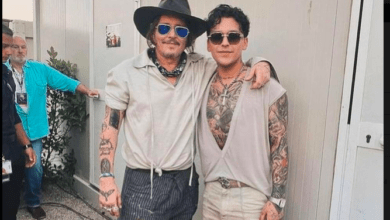 Photo of Nodal y Johnny Depp juntos