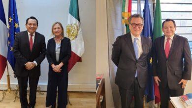 Photo of Huacho Díaz se reúne con embajadores de Francia e Italia