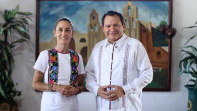 Photo of Reitera Claudia Sheinbaum su compromiso con Yucatán