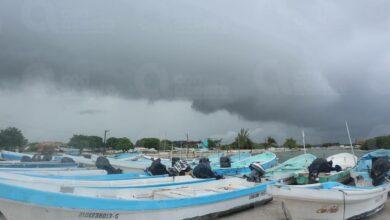 Photo of Impresionantes nubes sobre Isla Columpios