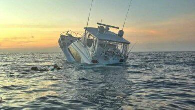 Photo of Se hunde yate cerca de Arrecifes Alacranes