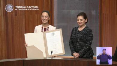 Photo of Claudia Sheinbaum recibe constancia de mayoría como Presidenta Electa