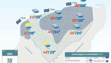 Photo of Lluvias vespertinas para el fin de semana