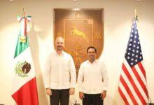 Photo of Yucatán y Estados Unidos refrendan relación bilateral