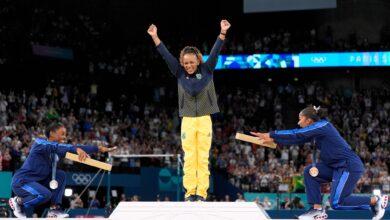 Photo of Rebeca Andrade se lleva el oro y supera a Simone Biles