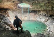 Photo of Exploran el cenote de Xocén, donde cayó la ceiba