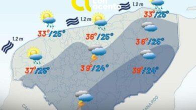 Photo of Fuertes lluvias por la tarde en Yucatán