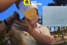 Photo of Denuncian ante autoridades a jóvenes por darle alcohol a perro