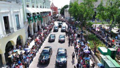 Photo of Familias yucatecas acuden al desfile cívico-militar