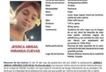 Photo of Se busca a Jessica Abigail Miranda Cuevas; hija de influencer yucateco