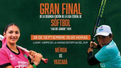 Photo of Gran final de sóftbol femenil este sábado