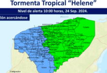 Photo of Oriente de Yucatán en Alerta Verde por “Helene”