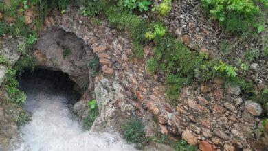 Photo of Se forma “cascada” en cenote de Maní por lluvias de “Helene”