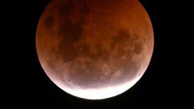 Photo of  Hoy súper luna y eclipse lunar