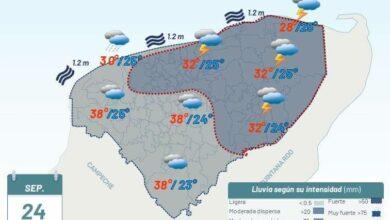 Photo of Martes de lluvias por «Helene»