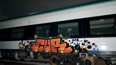 Photo of Presumen supuesto grafiti en el Tren Maya