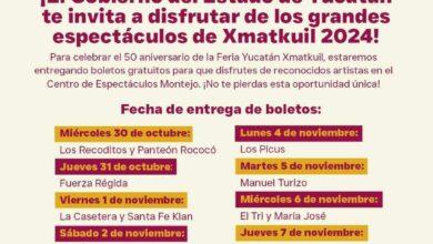 Photo of Inicia entrega de boletos gratuitos para conciertos de la Feria Xmatkuil