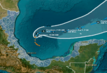 Photo of Alerta Azul en Yucatán por “Milton”