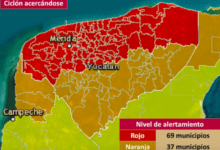 Photo of Alerta Roja en Yucatán por el huracán “Milton”