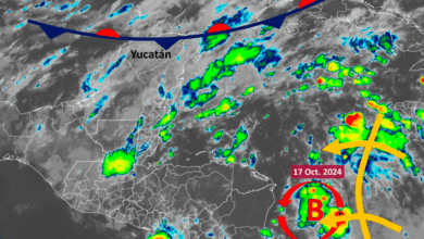 Photo of Frente Frío comienza a estacionarse en la Península de Yucatán