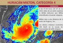 Photo of Huracán ‘Milton’ ya es categoría 4