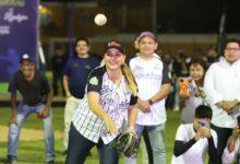 Photo of Cecilia Patrón inaugura la Liga Meridana 2024 de Béisbol