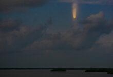 Photo of El “Cometa del Siglo” desde Río Lagartos