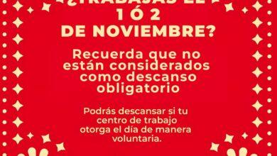 Photo of ¿Se trabaja el 1 y 2 de noviembre?