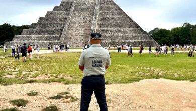 Photo of Guardia Nacional custodia Chichén Itzá