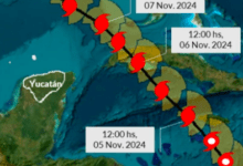 Photo of Se forma la Tormenta Tropical “Rafael”; ¿afectará Yucatán?