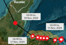 Photo of Se forma la Tormenta Tropical “Sara”