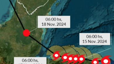 Photo of Se forma la Tormenta Tropical “Sara”