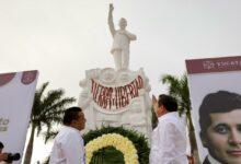 Photo of Joaquín Díaz Mena conmemora el 150 natalicio de Felipe Carrillo Puerto