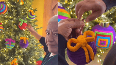 Photo of #Viral | Abuelito elabora adornos navideños y roba corazones de los internautas 