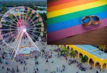 Photo of Matrimonio LGBT en boda colectiva de la Feria Xmatkuil