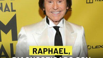 Photo of Le detectan un linfoma cerebral al cantante Raphael