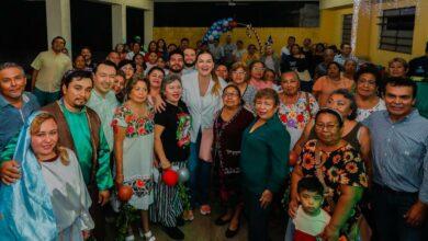 Photo of Recorre Cecilia Patrón las colonias Amalia Solórzano y Vergel II