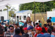 Photo of Cecilia Patrón festeja a trabajadores del Ayuntamiento