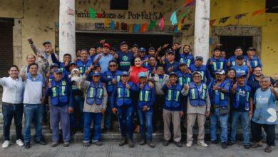 Photo of Ceci Patrón reconoce la labor de las cuadrillas de limpieza del Centro