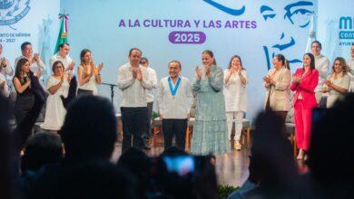 Photo of El compositor Felipe de la Cruz recibe la Medalla “Silvio Zavala a la Cultura y las Artes”