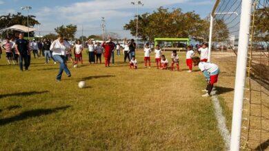 Photo of Entrega Ceci Patrón espacio deportivo con «Diseña tu Ciudad»