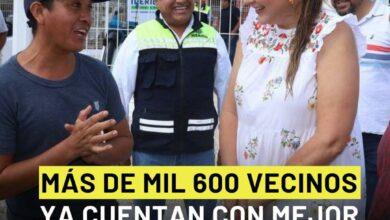 Photo of Cecilia Patrón entrega sistema de agua y refuerza justicia social en comisarías
