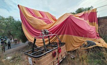 Photo of Se desploma globo aerostático en Teotihuacán
